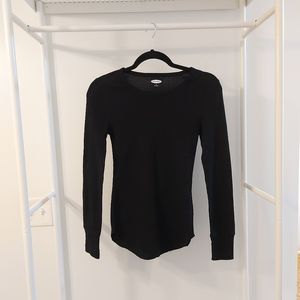Old Navy black thermal long sleeve xs